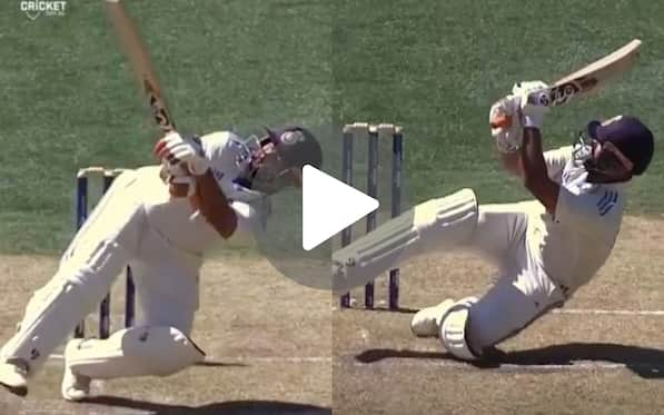 [Watch] Rishabh Pant Stuns Cummins With A Jaw-Dropping Six In Perth Test